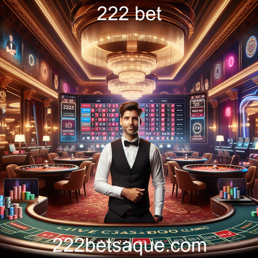 Experimente a Emoção dos Cassinos Ao Vivo na 222 Bet